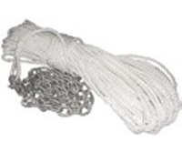 Imnasa Anchor Rope 10mm 50 m with Chain 1.5 mt